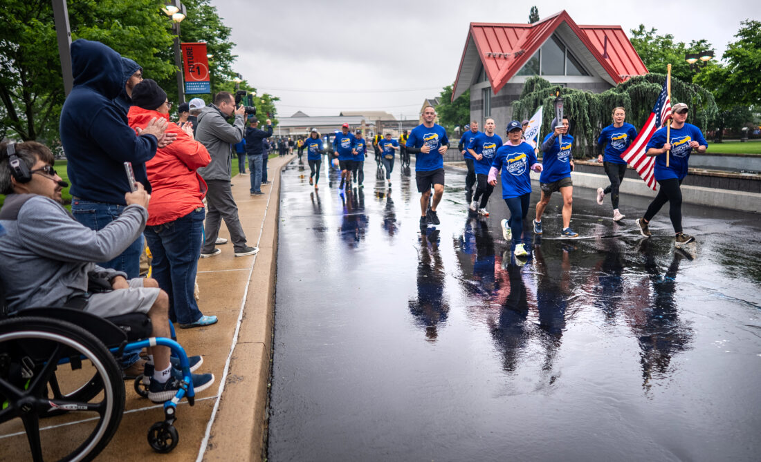 About confidence': Special Olympics holds inaugural Torch Run in